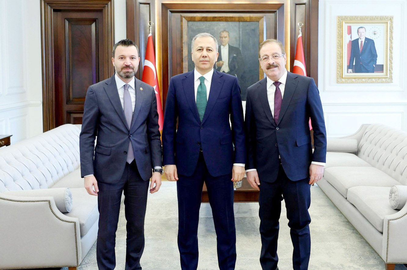 Akgül ve Şahan’dan Bakan Yerlikaya’ya ziyaret