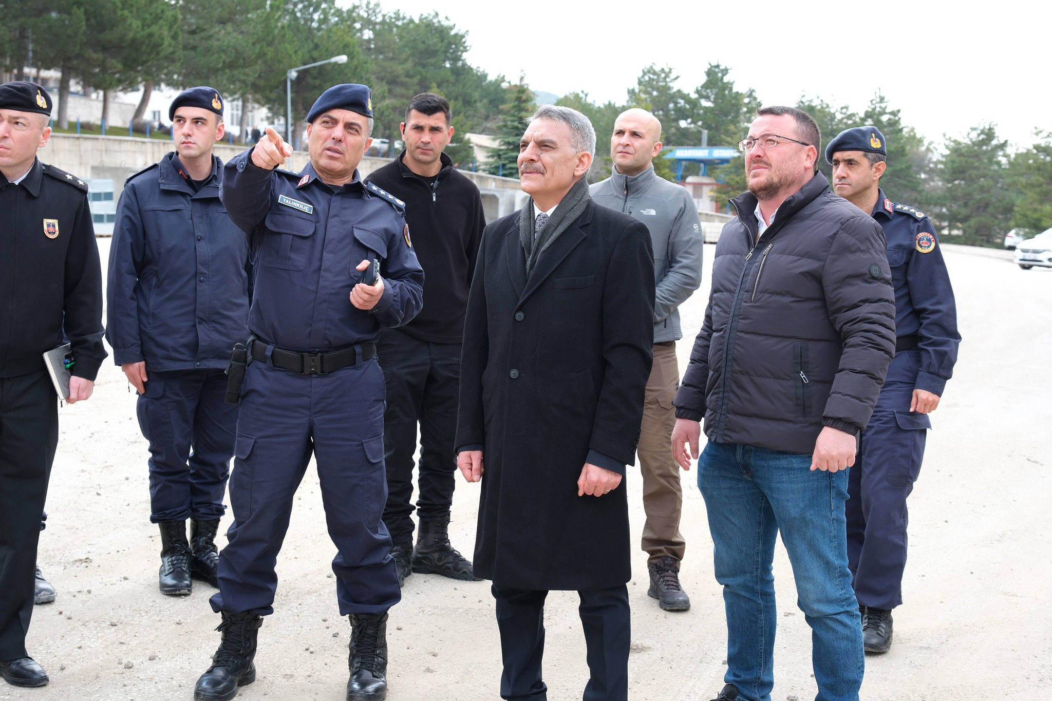 Yozgat İl Jandarma Komutanlığı binası hızla yükseliyor