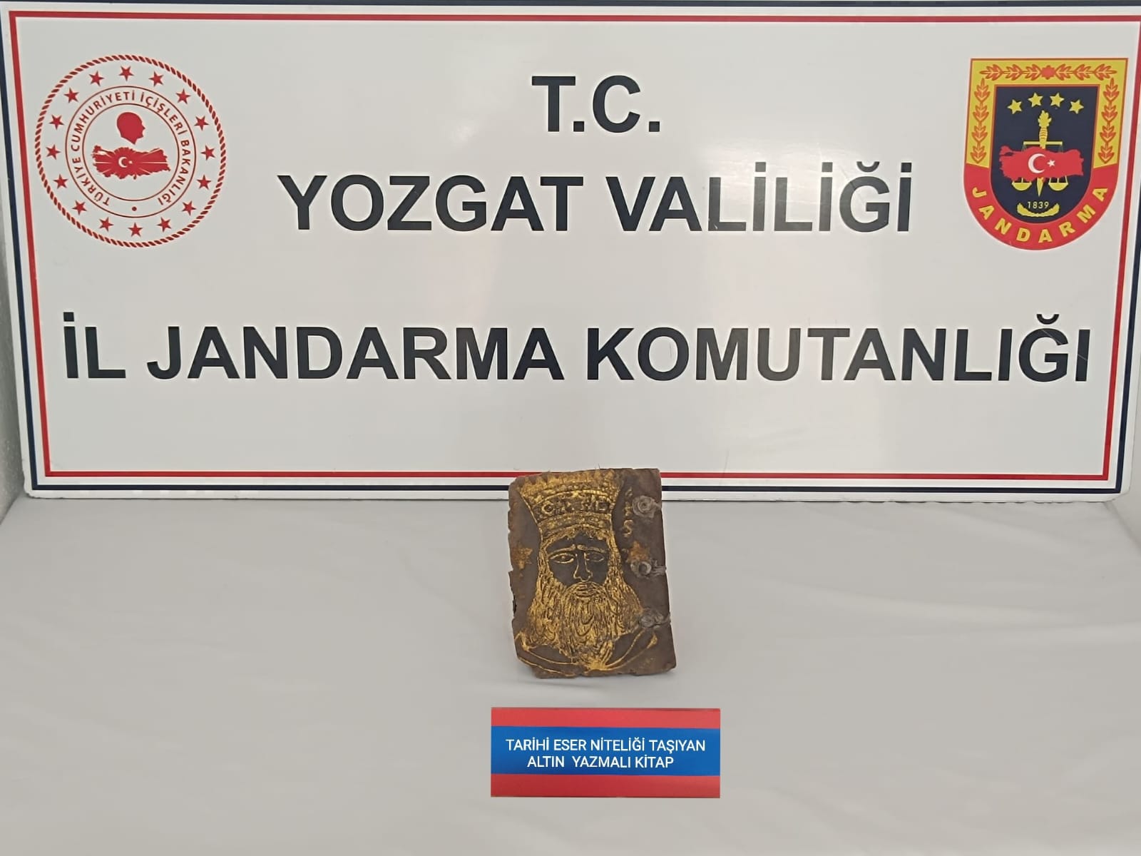 Tarihi eser operasyonu: 3 şüpheli yakalandı